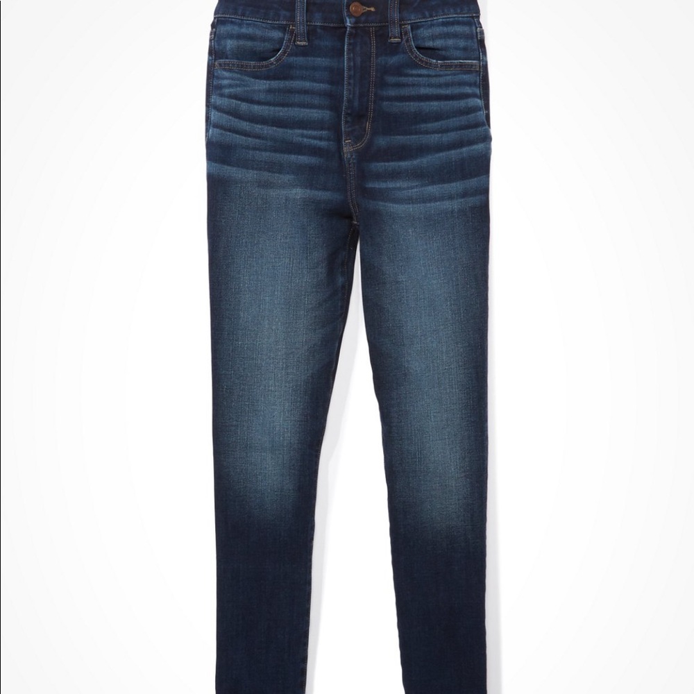 AE 360 next level stretch super high rise jeggings
